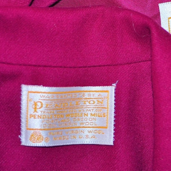 suit dress WOOL PENDLETON Blazer Skirt Set UNWORN - Picture 8 of 8